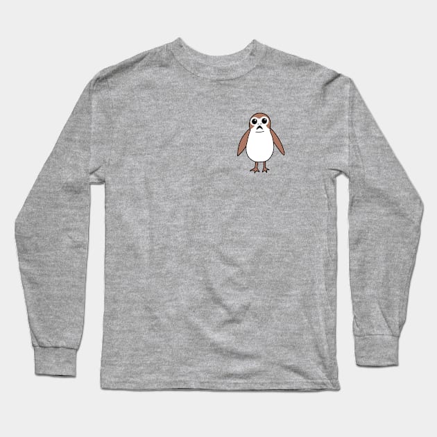 Galactic Puffin Long Sleeve T-Shirt by semarino